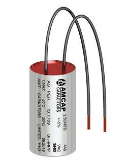 Heavy Duty - Fan Capacitors (Aluminum Body)